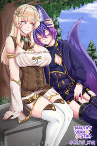 Fanarte para a Vtuber Kirari Haruka